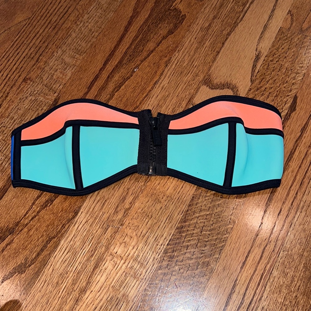 TRIANGL bandeau swim top